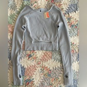 Free People Movement long sleeve crop